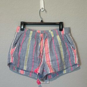 Vineyard Vines High Waist Shorts - Pink, Yellow, Gray